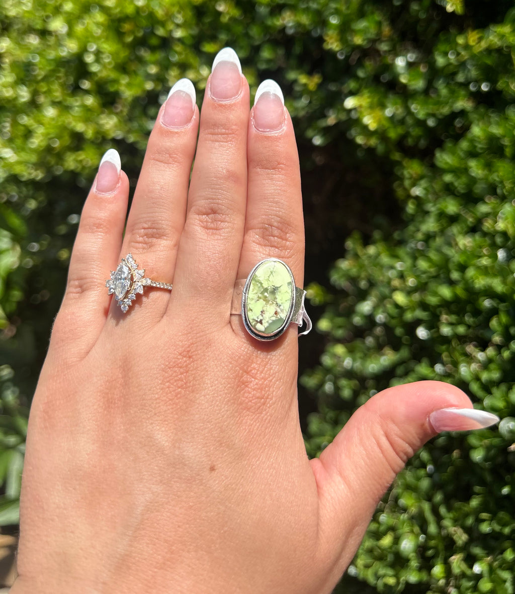 Lemon Stone Ring