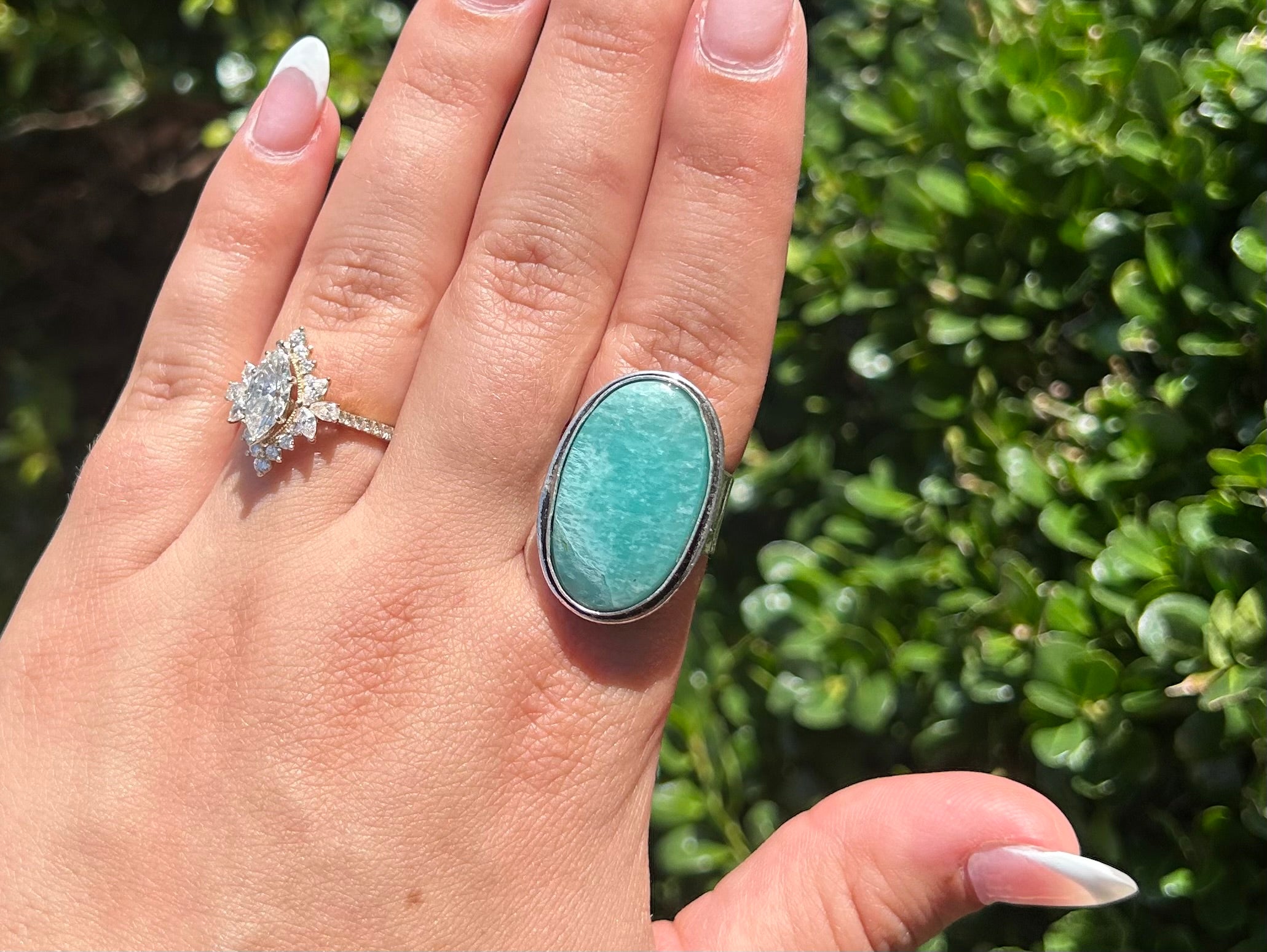 Amazonite Ring