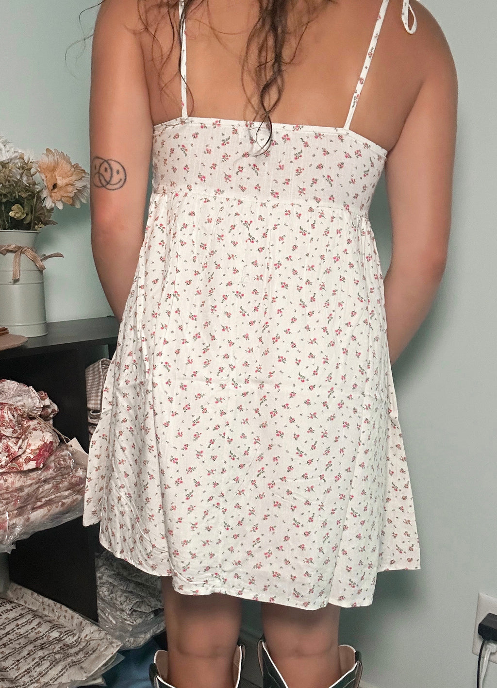 Floral Tie Dress