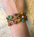 Thick Boho Bangle