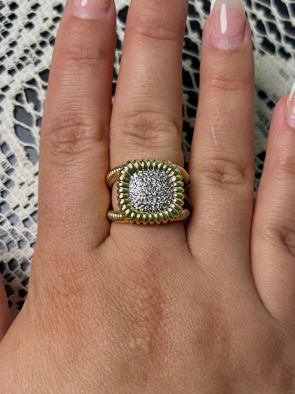 Chunky Square Ring