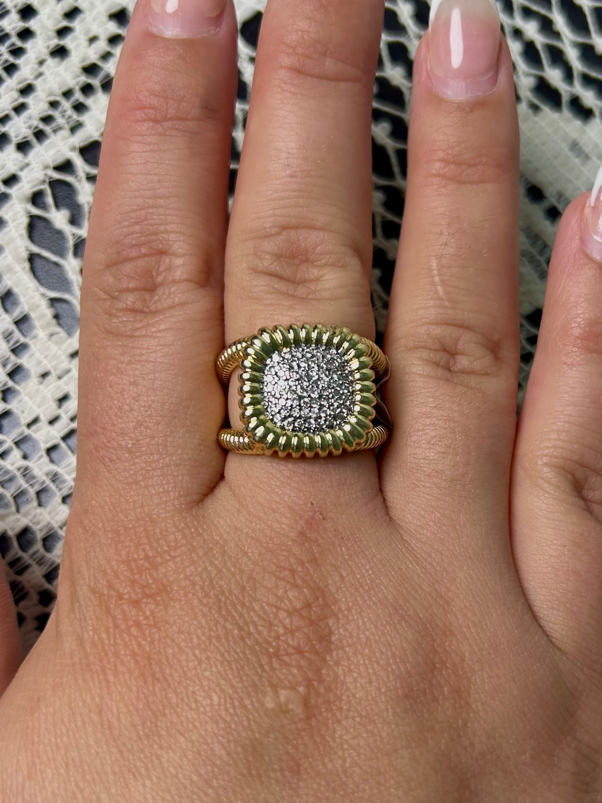 Chunky Square Ring