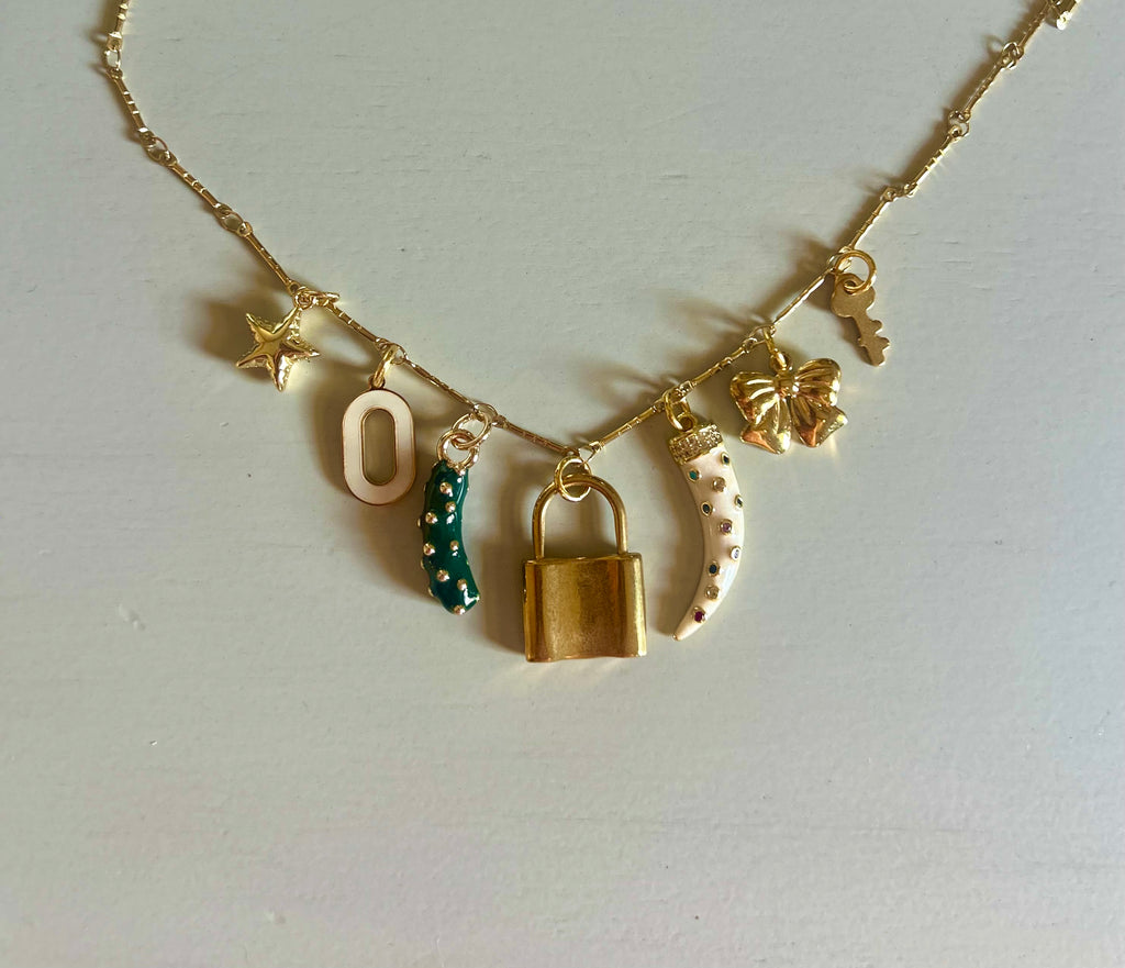 Locket Charm Necklace