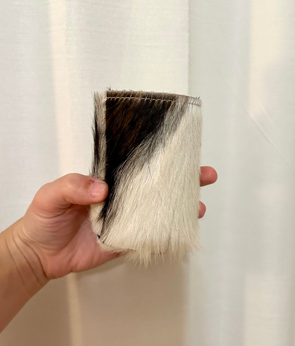 Cowhide Coozie 12oz