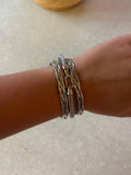 Braided Silver Cuff