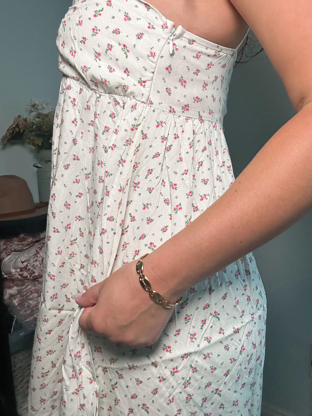 Floral Tie Dress