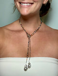 Beaded Pearl Necklace