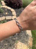 Chunky Silver Bracelet