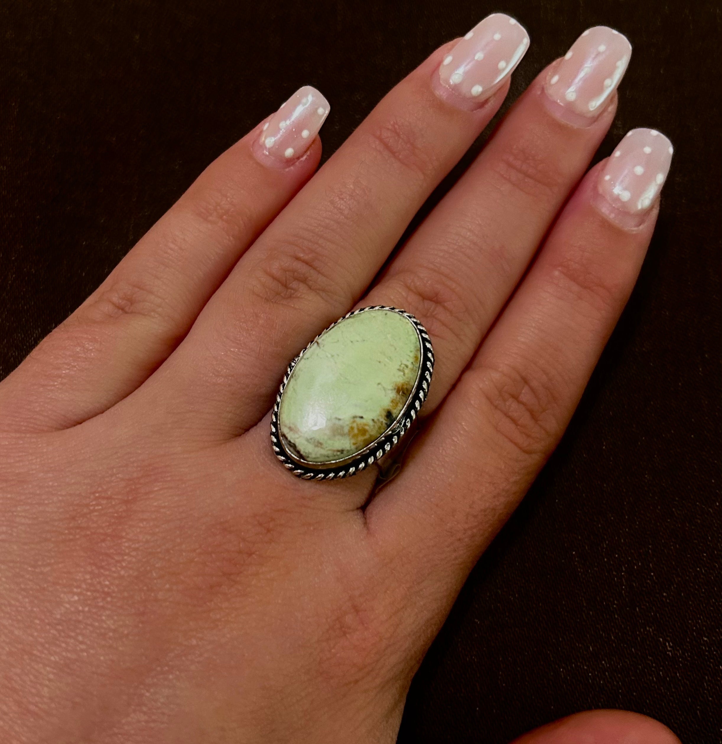 Lemon Stone Ring