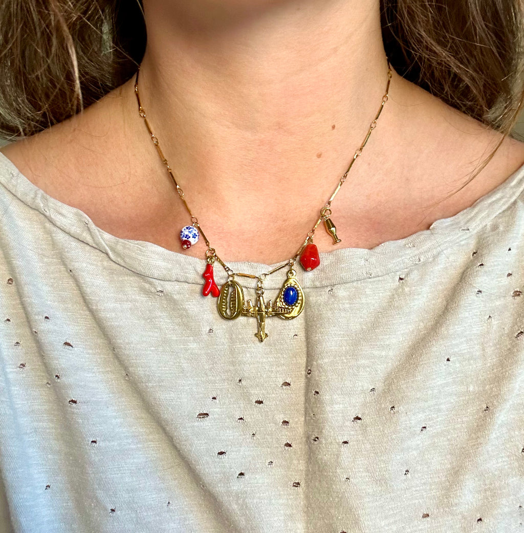 Red, White & Blue Necklace