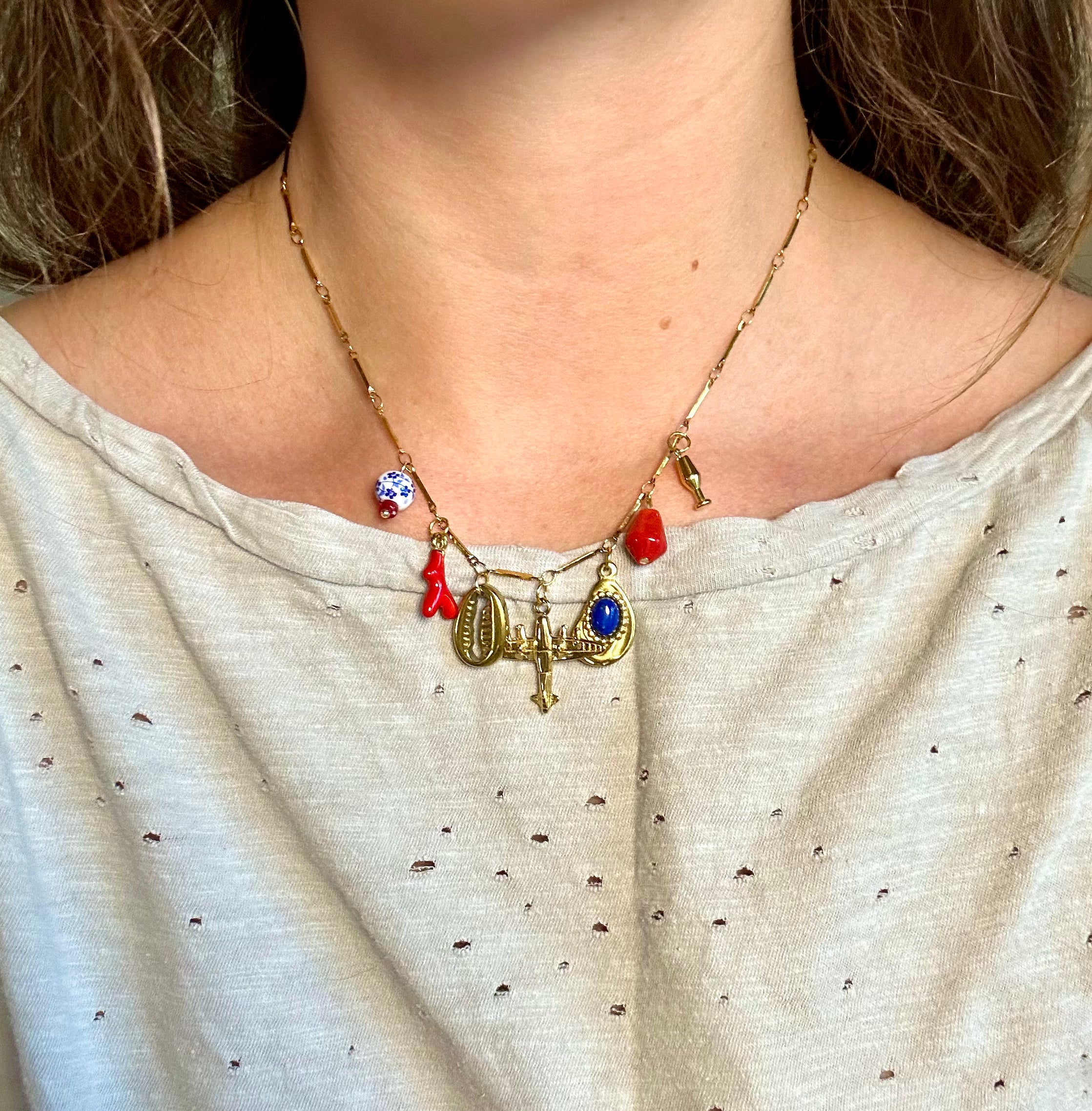 Red, White & Blue Necklace