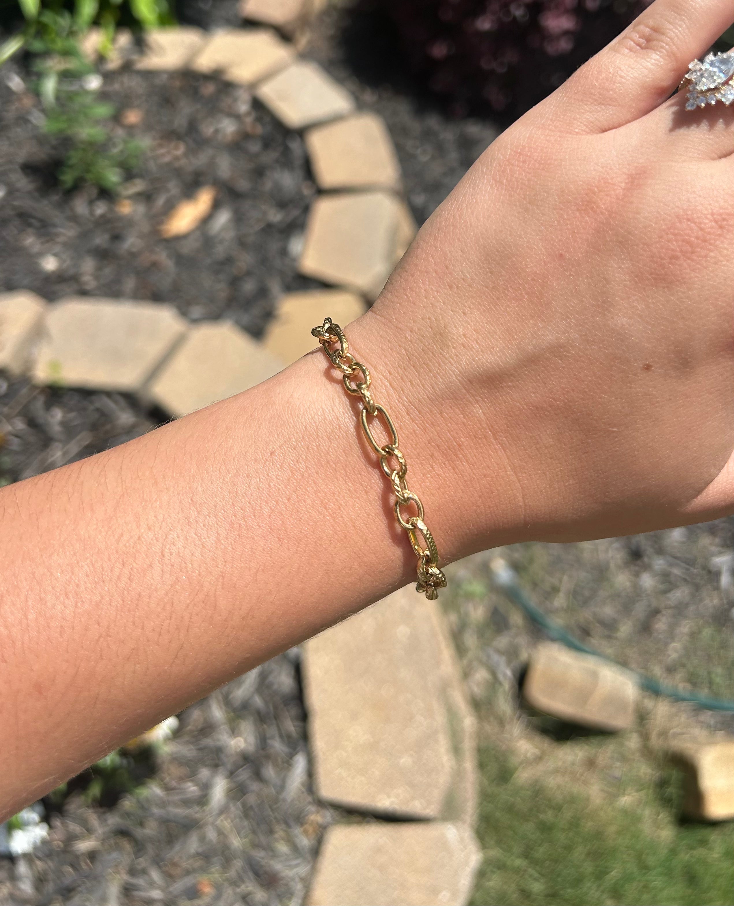 Funky Gold Bracelet