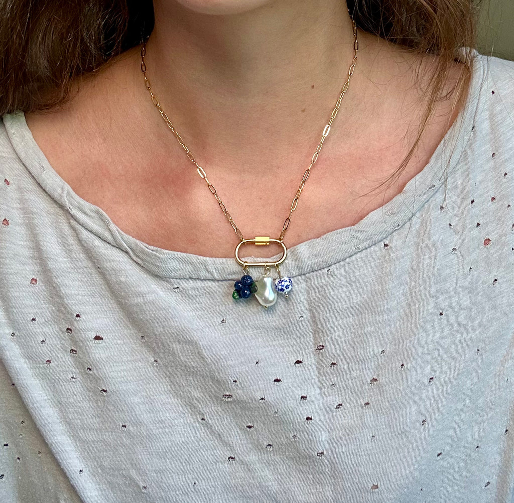 Bluebell Charm Necklace