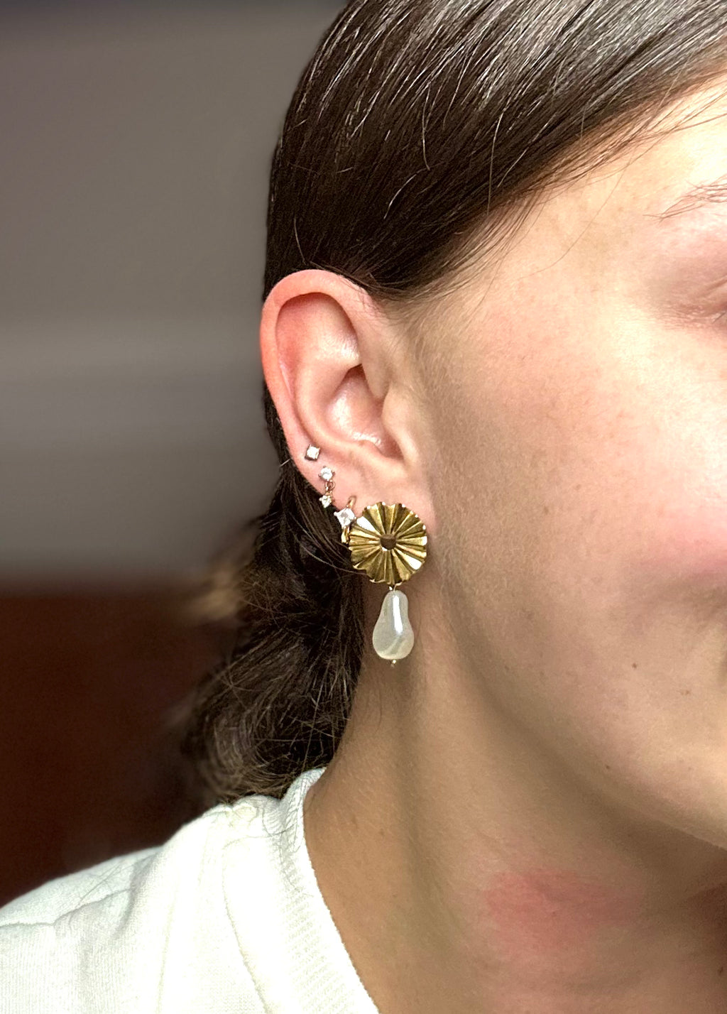 Flower Shaped stud