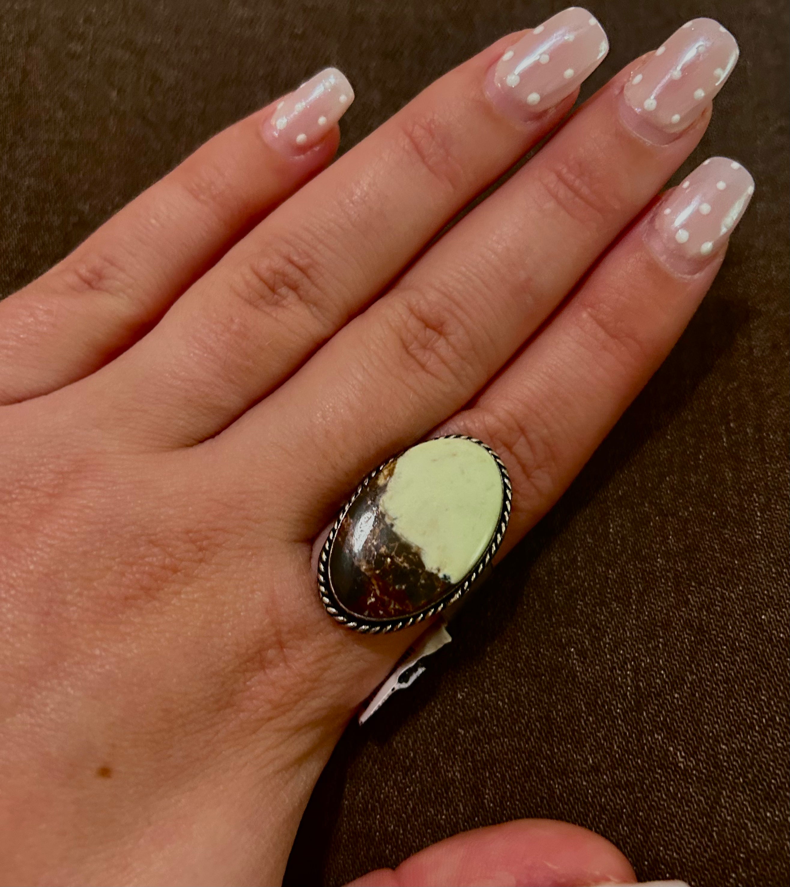 Lemon Stone Ring
