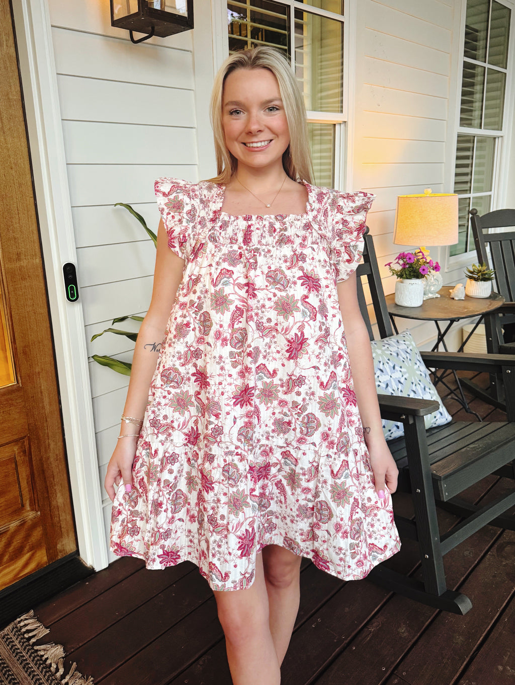 The Cabernet Garden Dress
