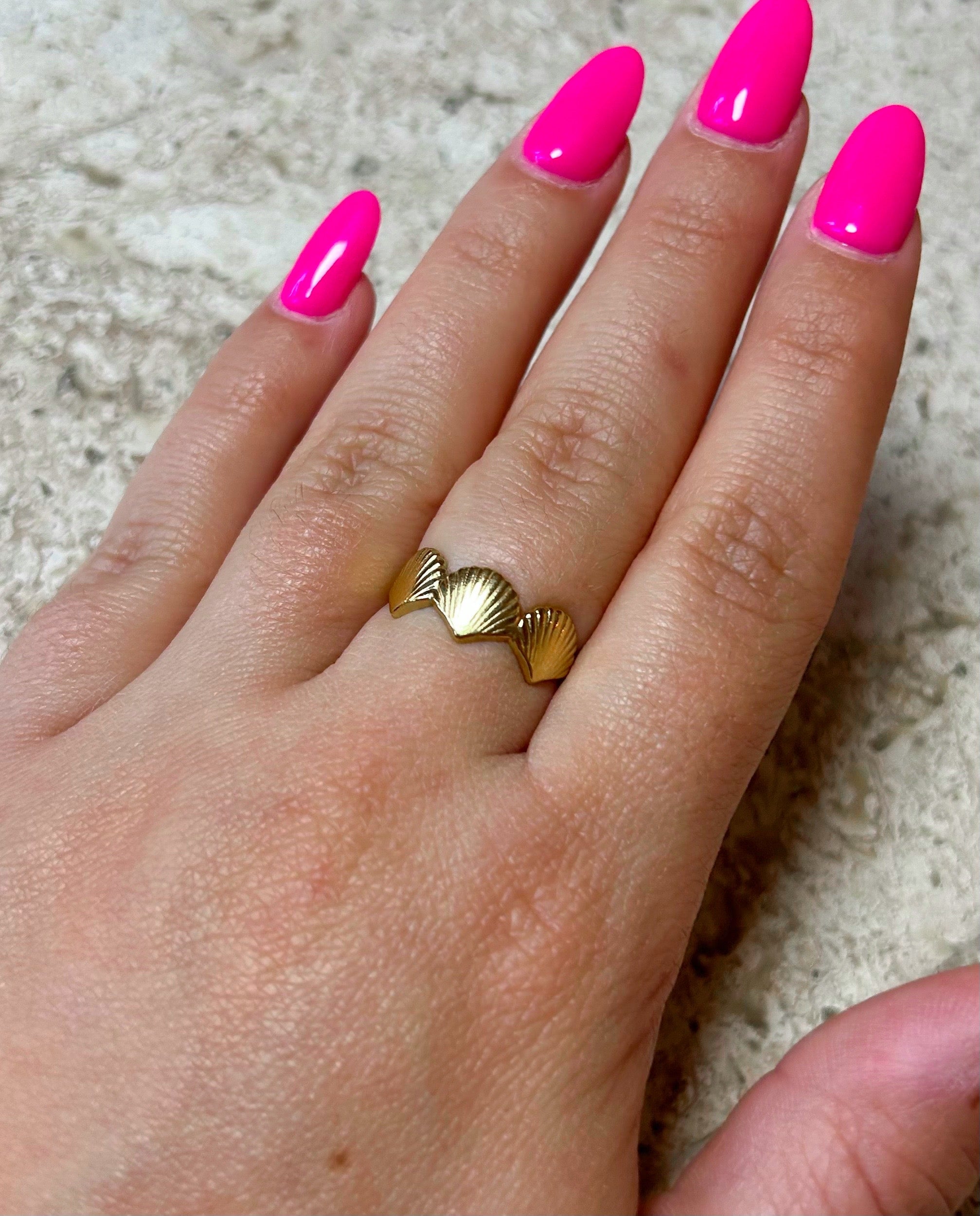 Three Shelled Ring