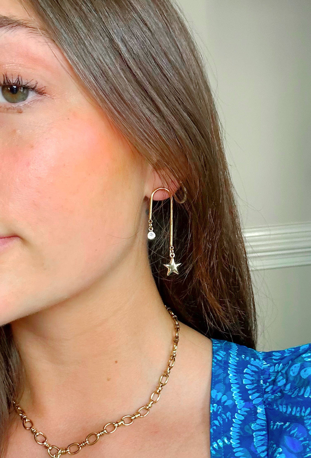 Star Drop earrings