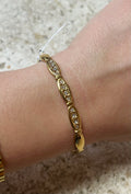 Bedazzled Oval Bracelet