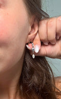 Silver Shell Studs