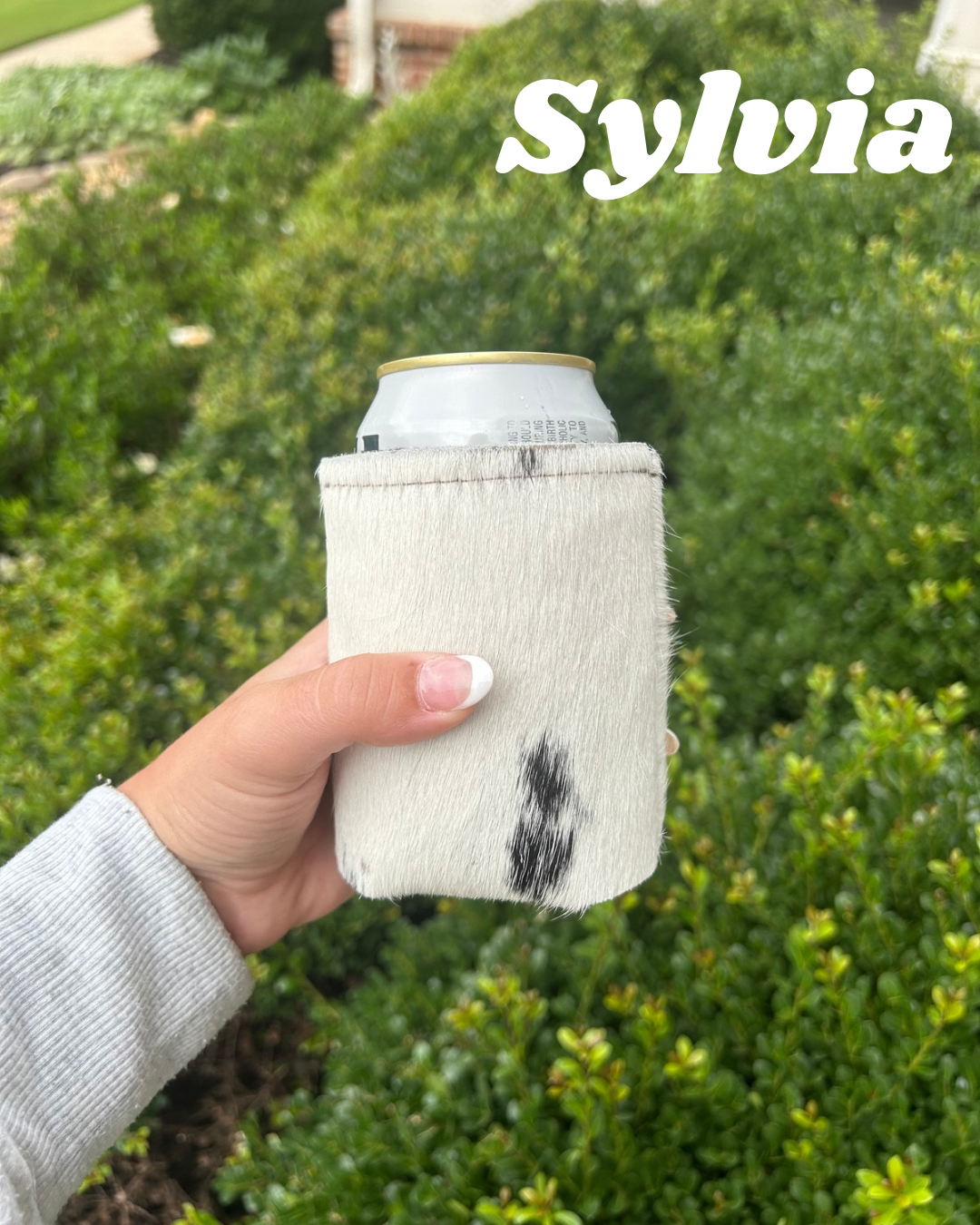 Cowhide Coozie 12oz